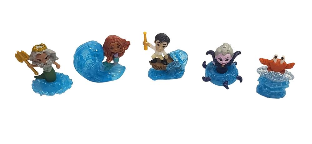 Disney Little Mermaid  toys set of 5